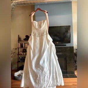 David’s Bridal wedding dress